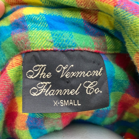 Ladies Vermont Flannel Shirt – Multicoloured Check, Long Sleeve Button-Down - Picture 8 of 9